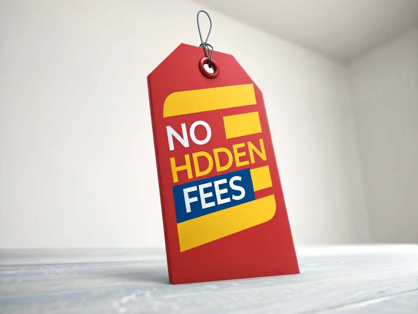 A graphic depicting a transparent contract with no hidden fees, emphasizing clear terms for financing IT and telecom solutions.