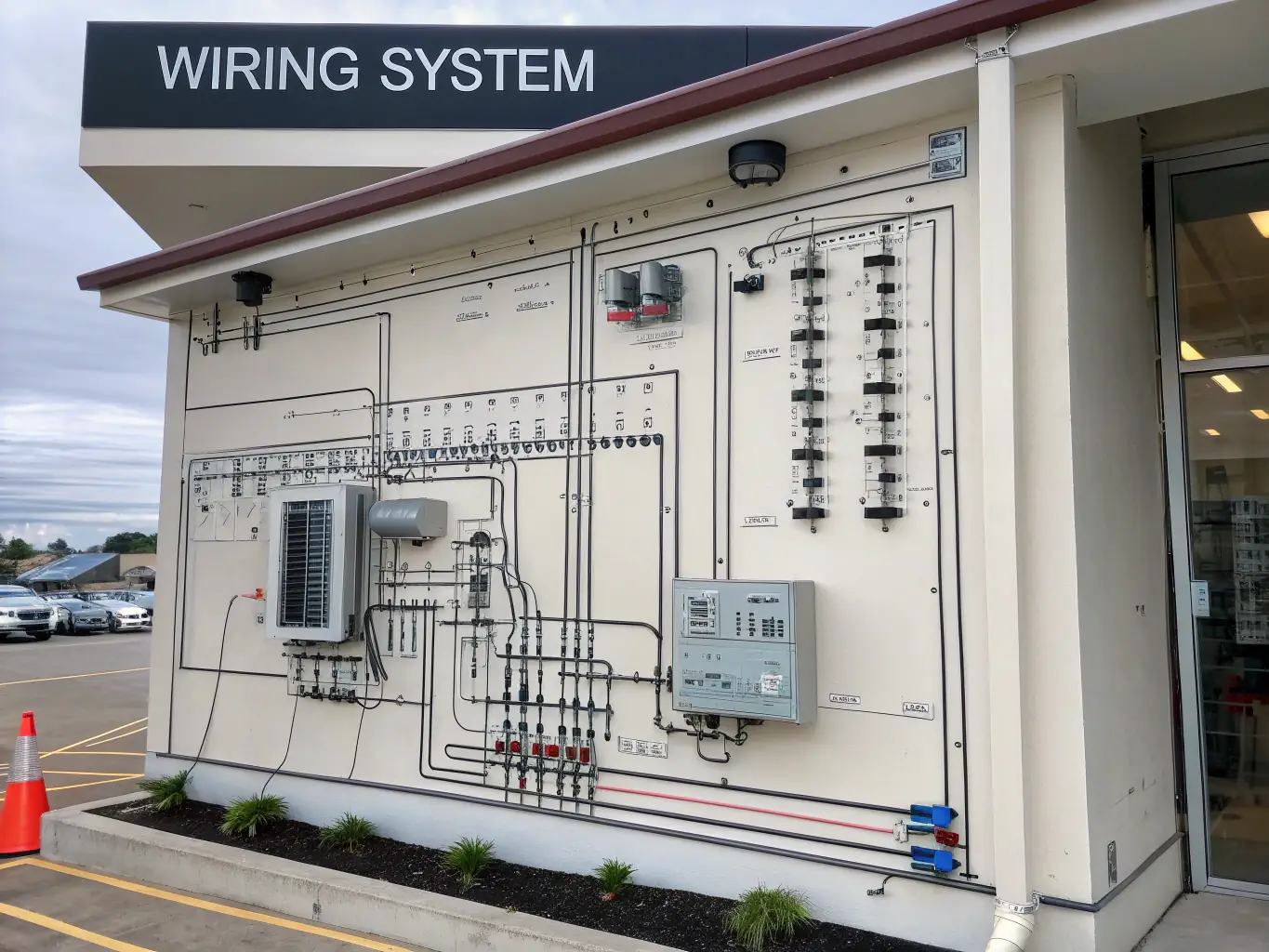 A detailed architectural drawing showcasing the design phase of a structured cabling project, emphasizing the meticulous planning and design-focused approach DataTel 360 employs before any installation begins.
