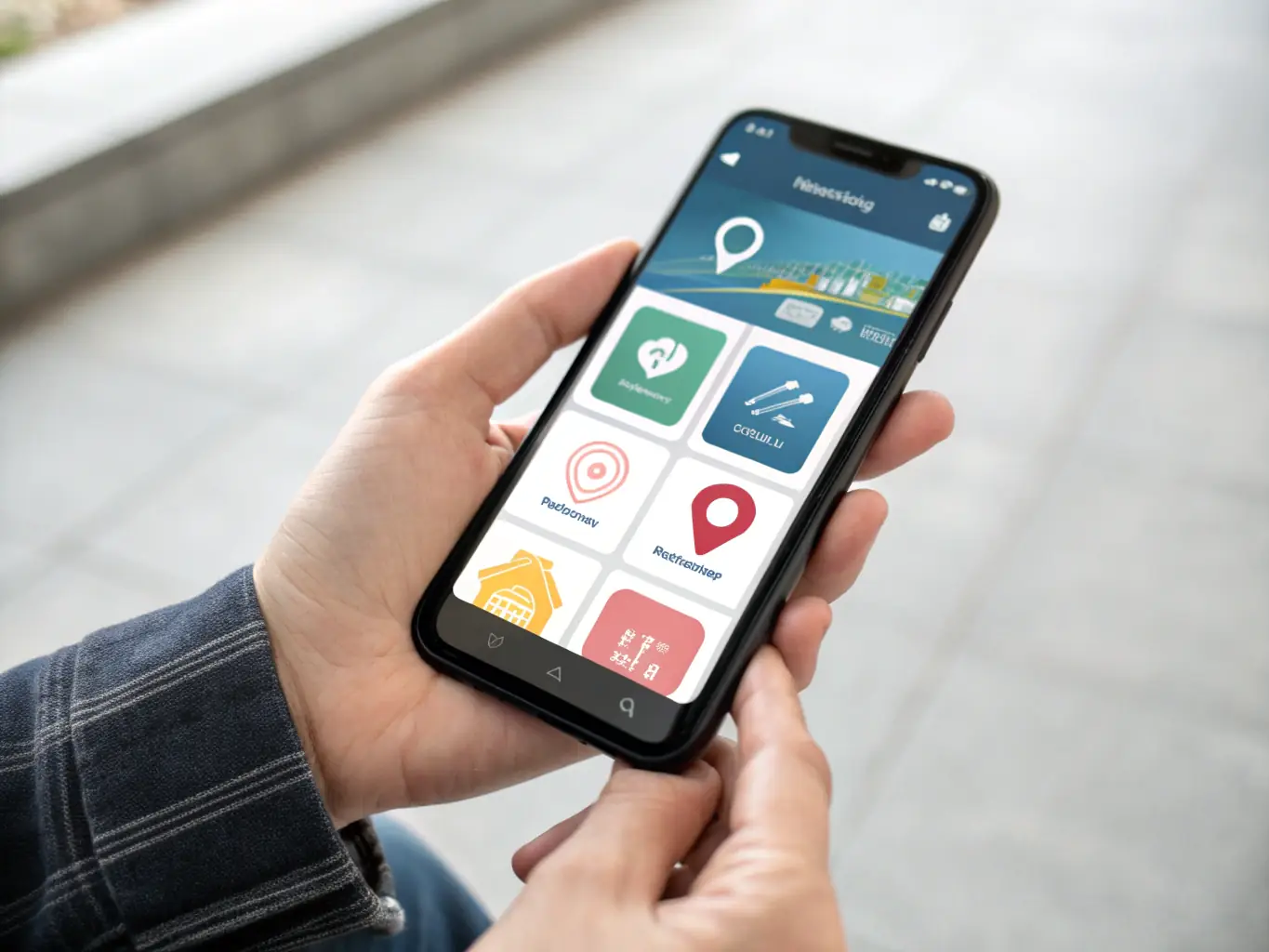 An image depicting a smartphone displaying a voicemail message with an email icon, representing voicemail-to-email functionality.