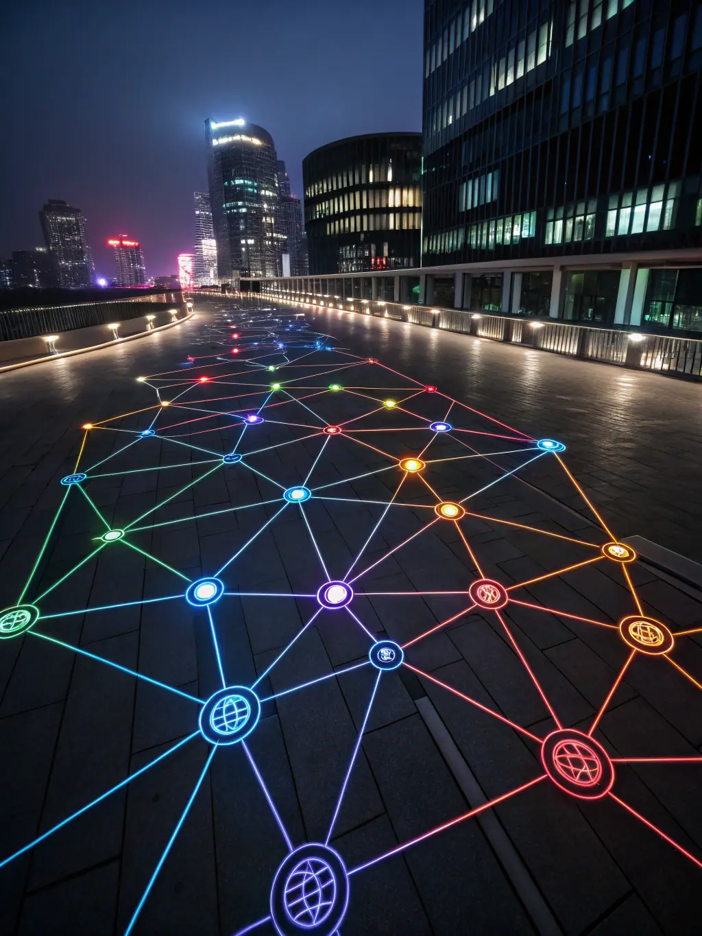 A network diagram illustrating the scalability of a structured cabling system, showing how it can adapt to growing business needs.