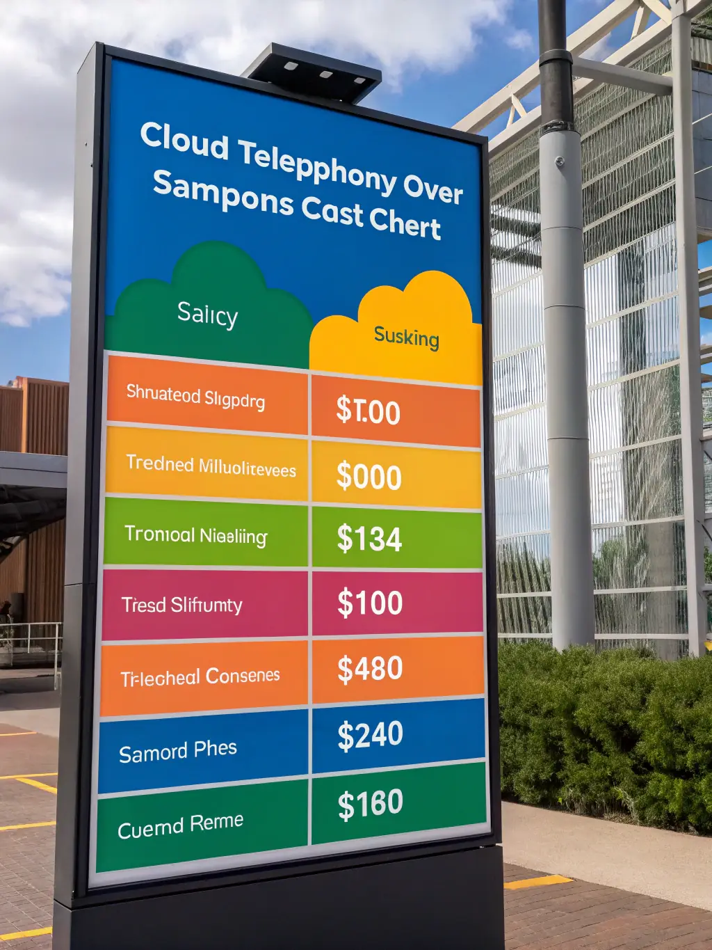 A visual representation of cost savings, such as a graph showing reduced phone bills or a comparison between traditional PBX and Hosted PBX costs.