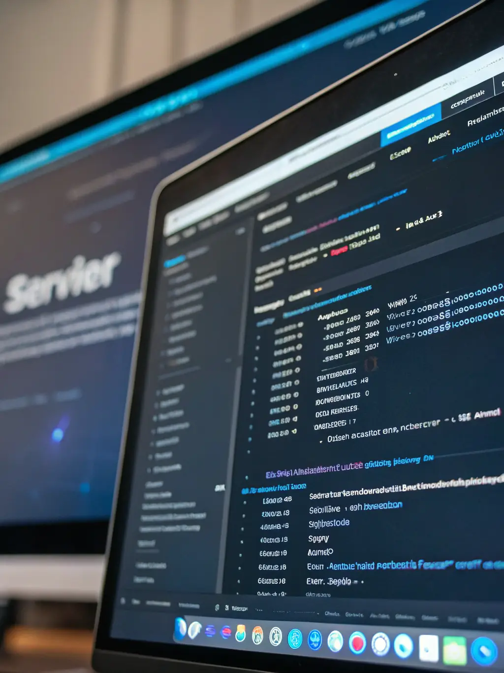 An intuitive dashboard interface of a Hosted PBX system, demonstrating the ease of managing phone system settings and user accounts.