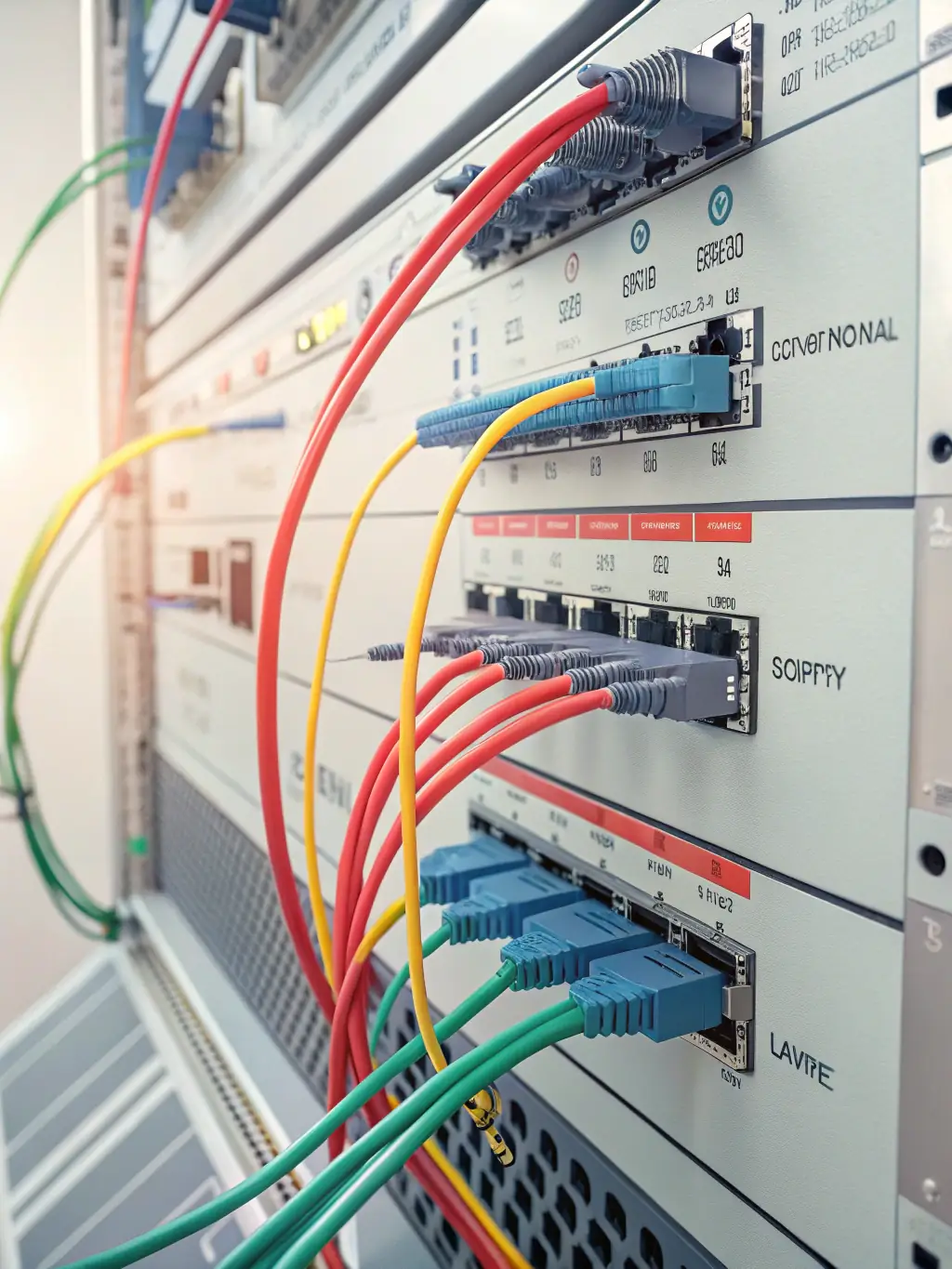 A network diagram illustrating SIP trunking connections, demonstrating DataTel 360's expertise in SIP trunking technology.