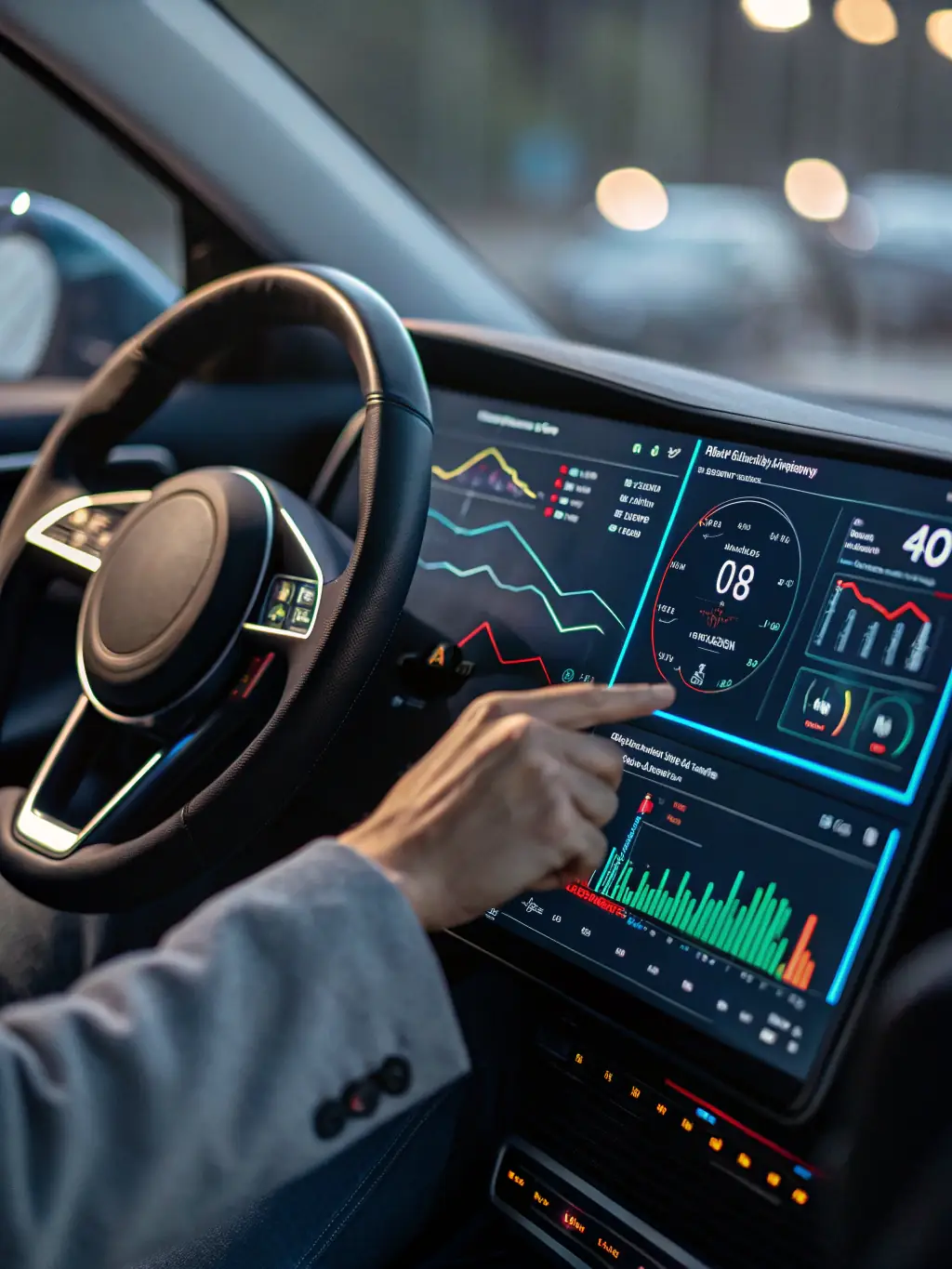 A screenshot of an auto attendant interface with call routing options, demonstrating the efficiency of automated call management.